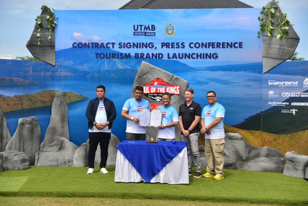 Gubernur Sumut Tandatangani Kerjasama Strategis, UTMB® Pilih Danau Toba Jadi Tuan Rumah Trail Run Dunia