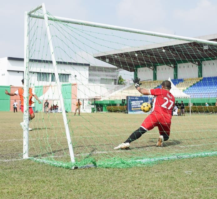 Penyelamatan Gemilang Andika Bawa MSJC ke Semifinal Turnamen Mini Soccer