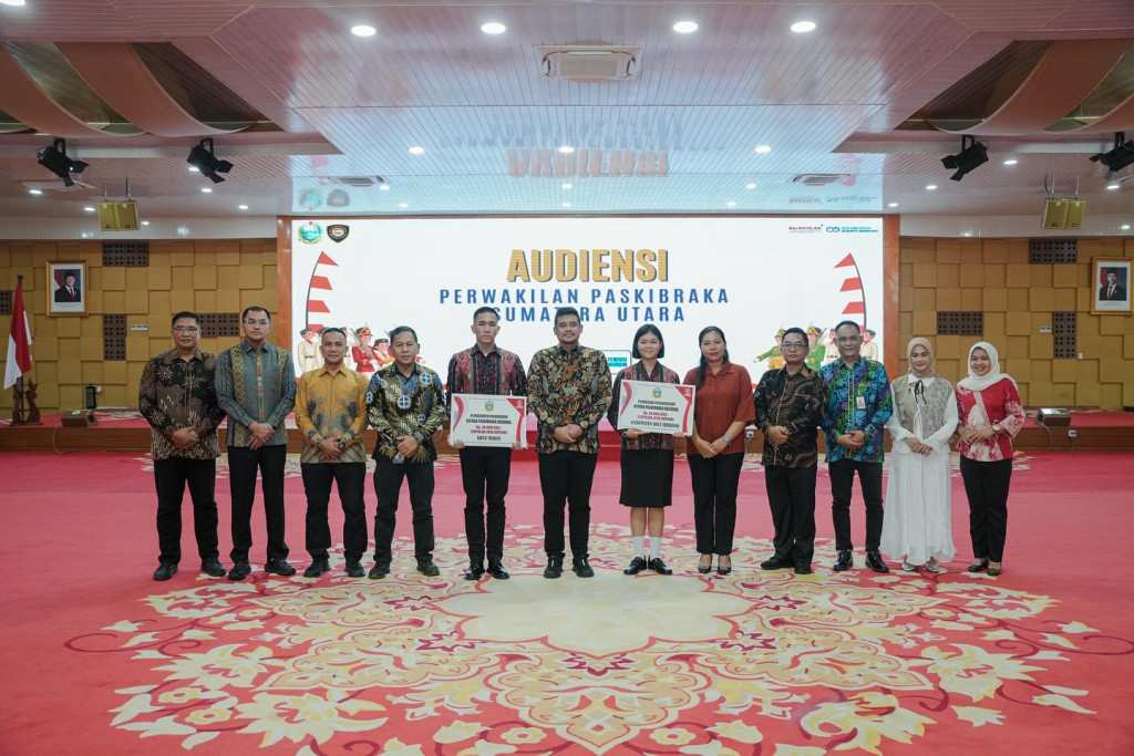 2 Siswa Asal Medan dan Deliserdang Jadi Paskibraka Nasional, Ini Pesan Bobby Nasution