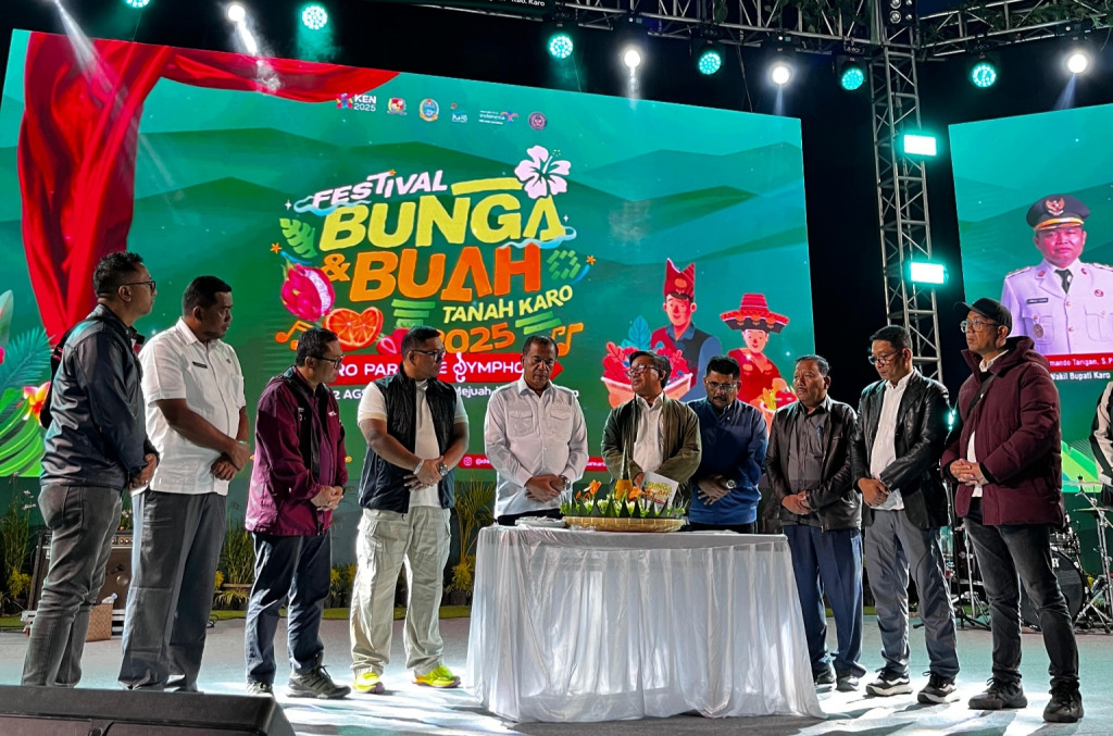 Jadi Bussines Matching Baru, BPODT Apresiasi Festival Bunga dan Buah Karo 2025