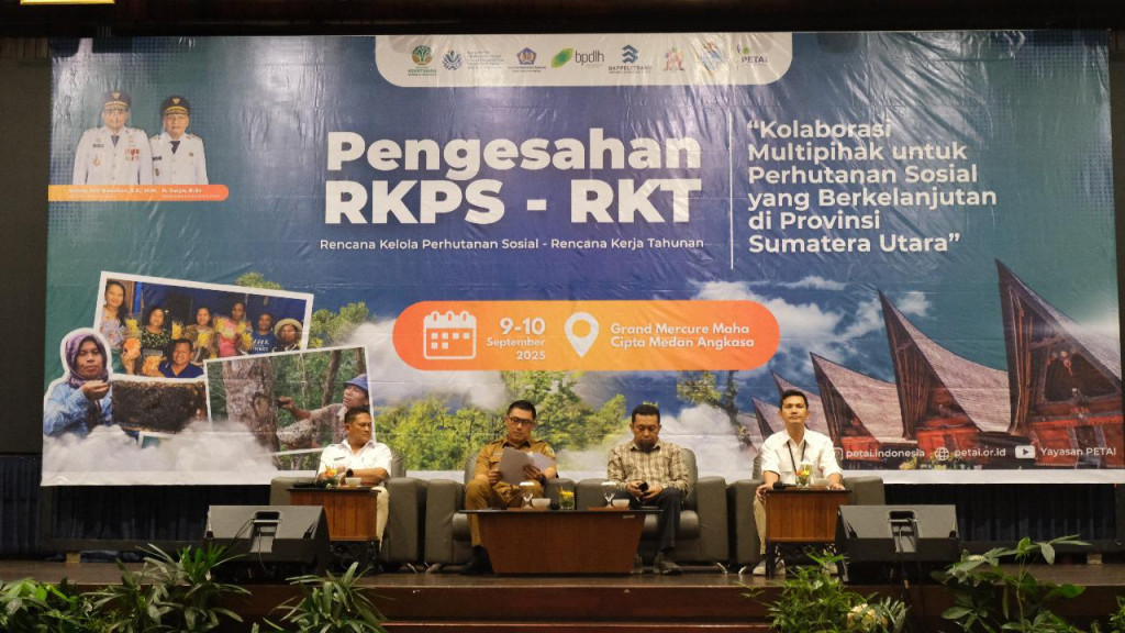 Sahkan RKPS – RKT, Kadis LHK Sumut Sebut Baru 21,2 Persen Kelompok Tani Pemanfaatan Kawasan Hutan