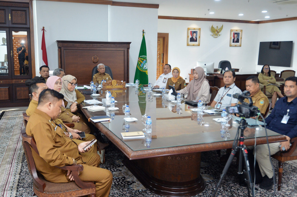 Wagub Sumut Ikuti Rakor Pengendalian Inflasi, Kemendagri Minta Pemda Tekan Harga Beras