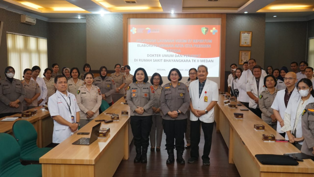 RS Bhayangkara TK II Medan Perkuat Layanan Visum et Repertum Ramah Perempuan dan Anak