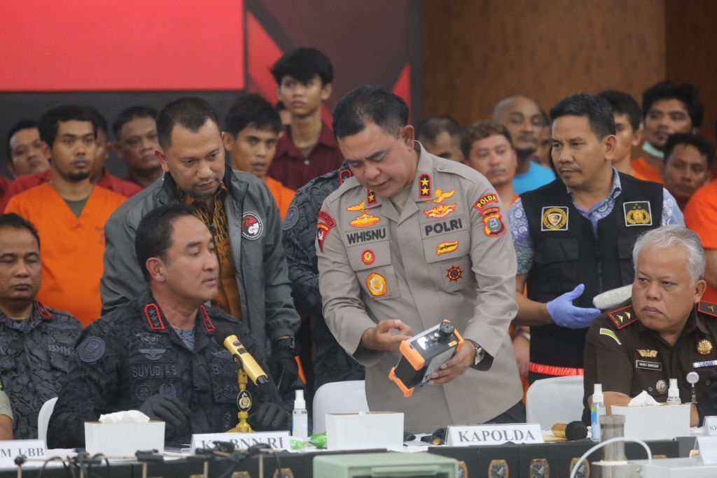 Polda Sumut-BNN RI Musnahkan Narkotika Bernilai Fantastis