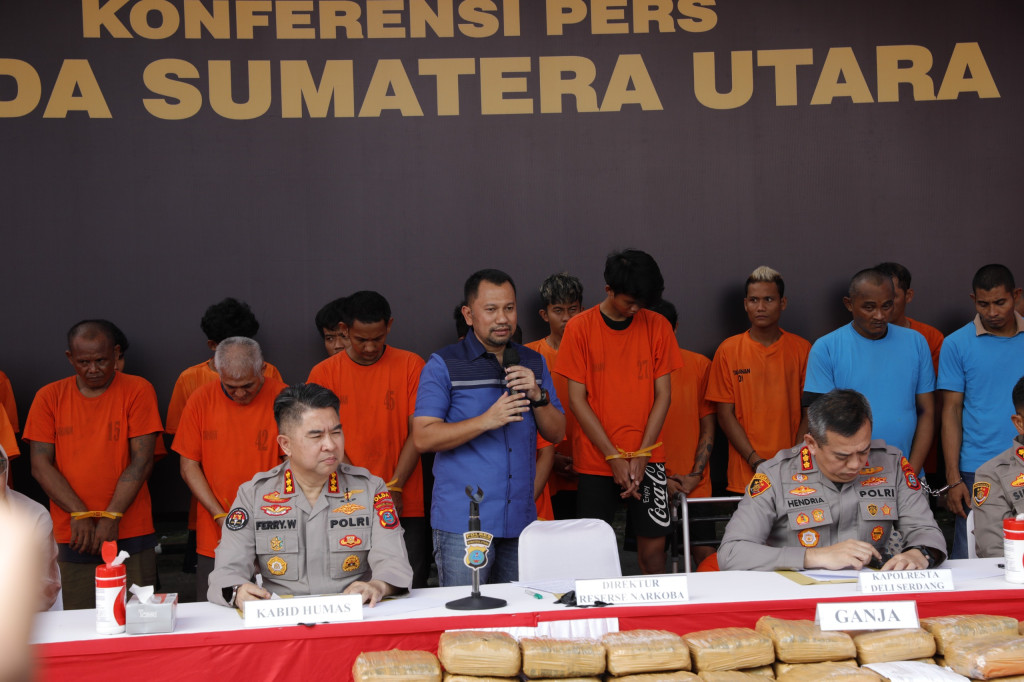 862 Kasus Narkotika Diungkap Polda Sumut dan 3 Polres, Dirikan Kampung Narkoba hingga Edarkan di Tempat Hiburan