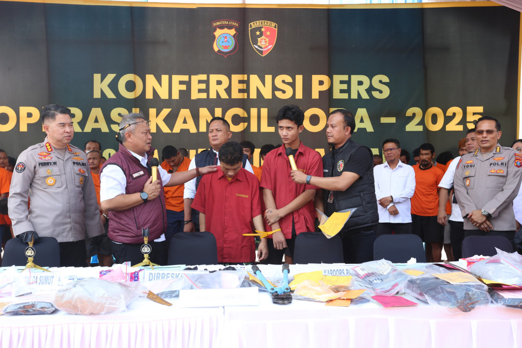 Begal Pegawai Imigrasi Bandara Kualanamu Ditangkap, Pelaku Bacok dan Rampok Motor Korban