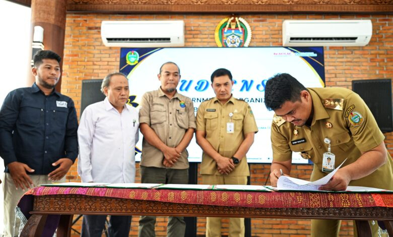 Bobby Nasution Dorong Perkuat Fungsi Konservasi dan Perlindungan Keanekaragaman Hayati, Teken MoU dengan 3 NGO