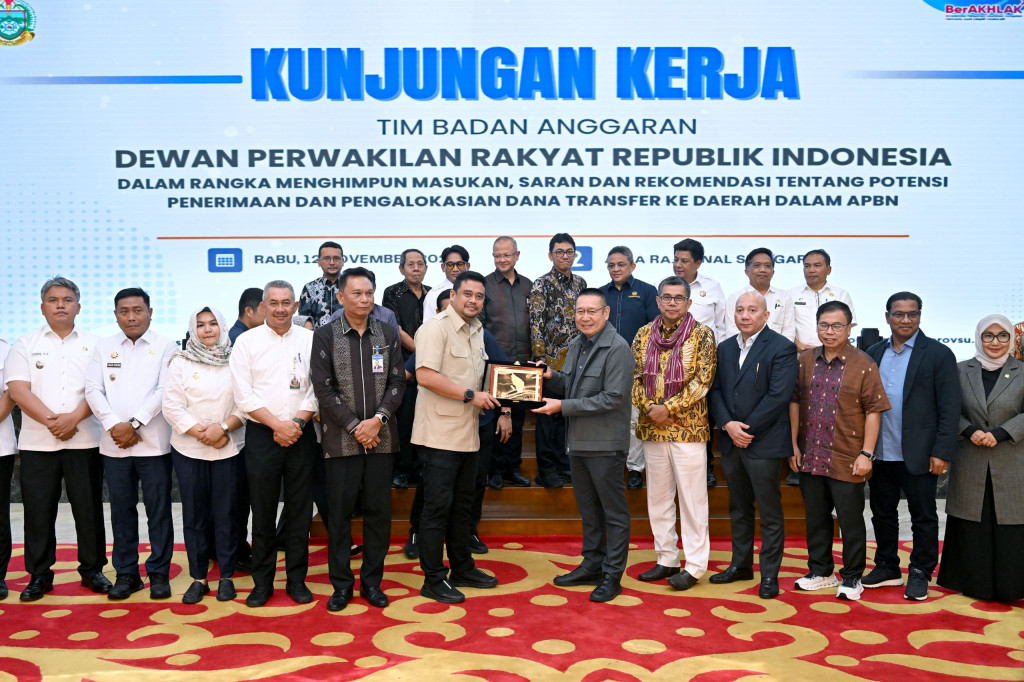 Dihadapan Banggar DPR RI, Bobby Nasution Minta TKD 3T Jadi Perhatian