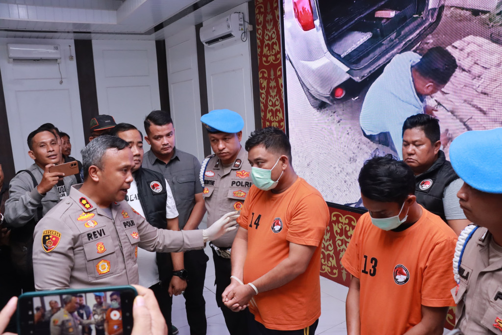 Polres Asahan Gagalkan Pengiriman 76 Kg Sabu ke Palembang, 2 Pengirim Dibekuk
