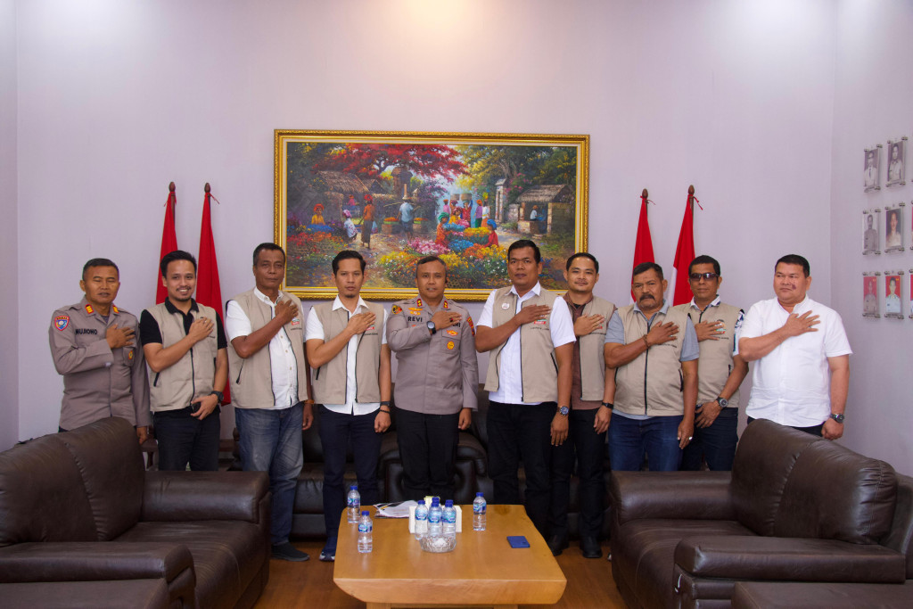 Perkuat Program Pertanian, Kapolres Asahan Dukung DPD Tani Merdeka Indonesia Asahan