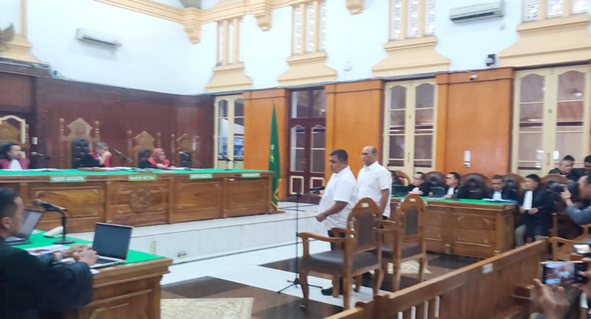 Topan Ginting Jalani Sidang Perdana Kasus Korupsi Proyek Jalan di Sumut