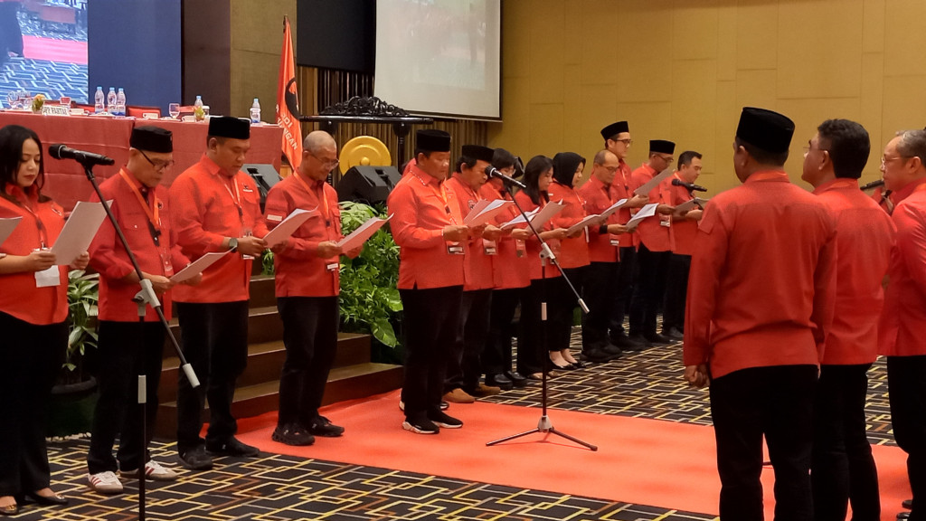 Rapidin Simbolon Kembali Pimpin PDI Perjuangan Sumut, Ini Susunan Kepengurusan
