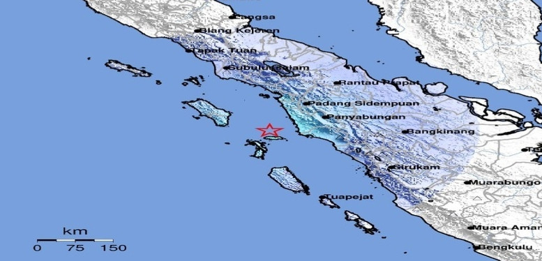 Gempabumi Magnitudo 4.9 Guncang Nias Selatan