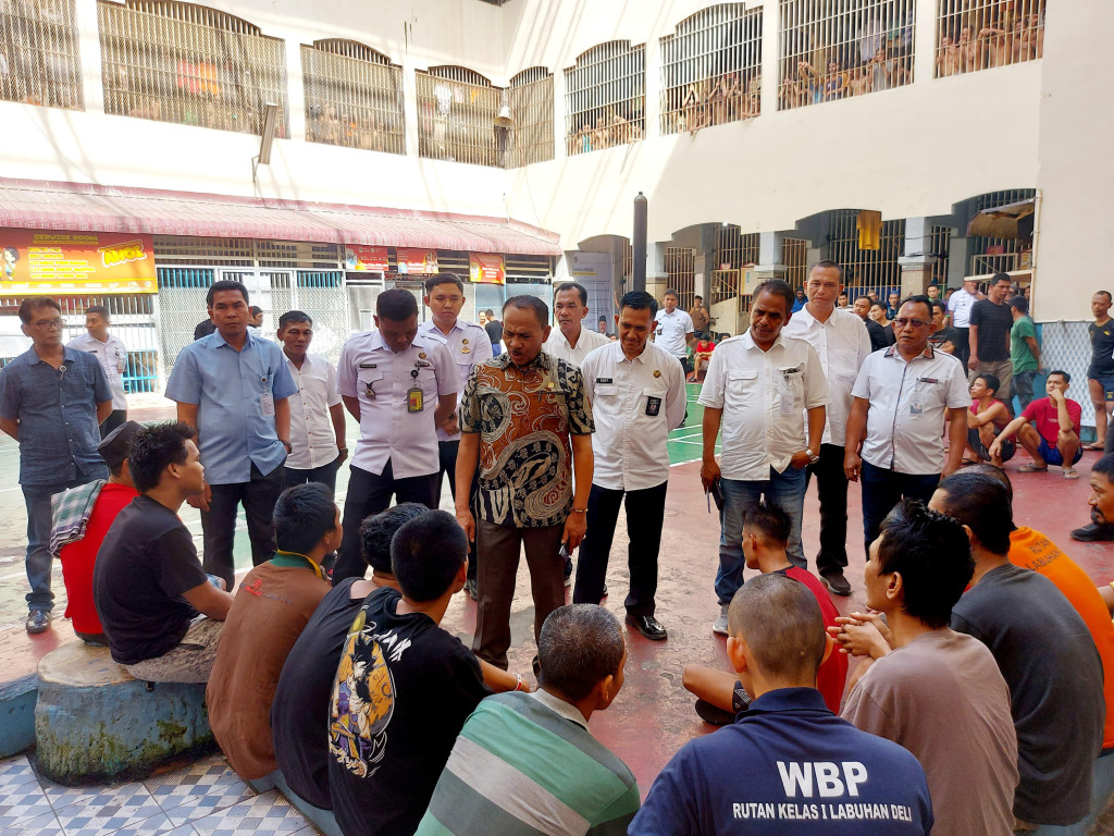 Apresiasi Kakanwil Pemasyarakatan  Sidak Rutan Kabanjahe, Maruli Siahaan: Patut Didukung