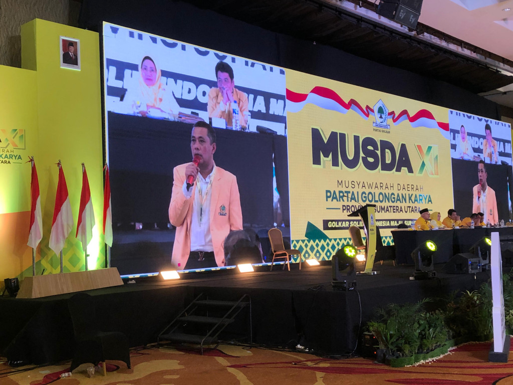 Aklamasi, Andar Amin Harahap Terpilih Ketua Golkar Sumut Periode 2025-2030