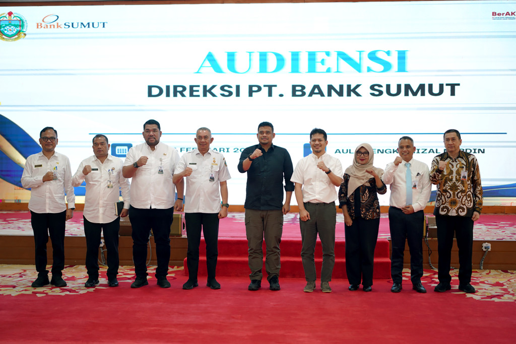 Bobby Nasution Minta Dirut Baru Jadikan Bank Sumut Tumbuh Progresif