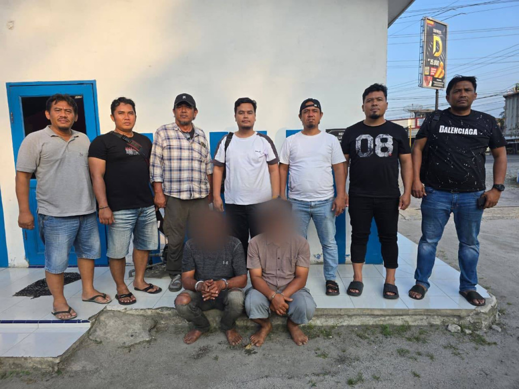 Sindikat Pencurian Truk Antar Daerah Dibekuk Polres Simalungun, Dijual Rp45 Juta
