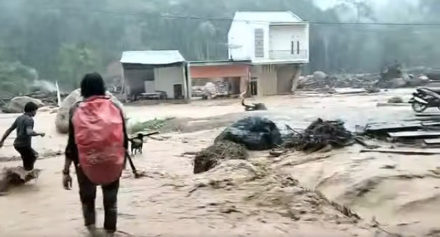 Dilanda Cuaca Ekstrem, Banjir Bandang Kembali Terjang Tapteng