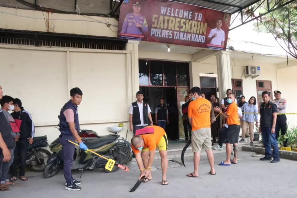 Rekontruksi Pembunuhan Cafe Bravo SGR, 4 Tersangka Peragakan 24 Adegan