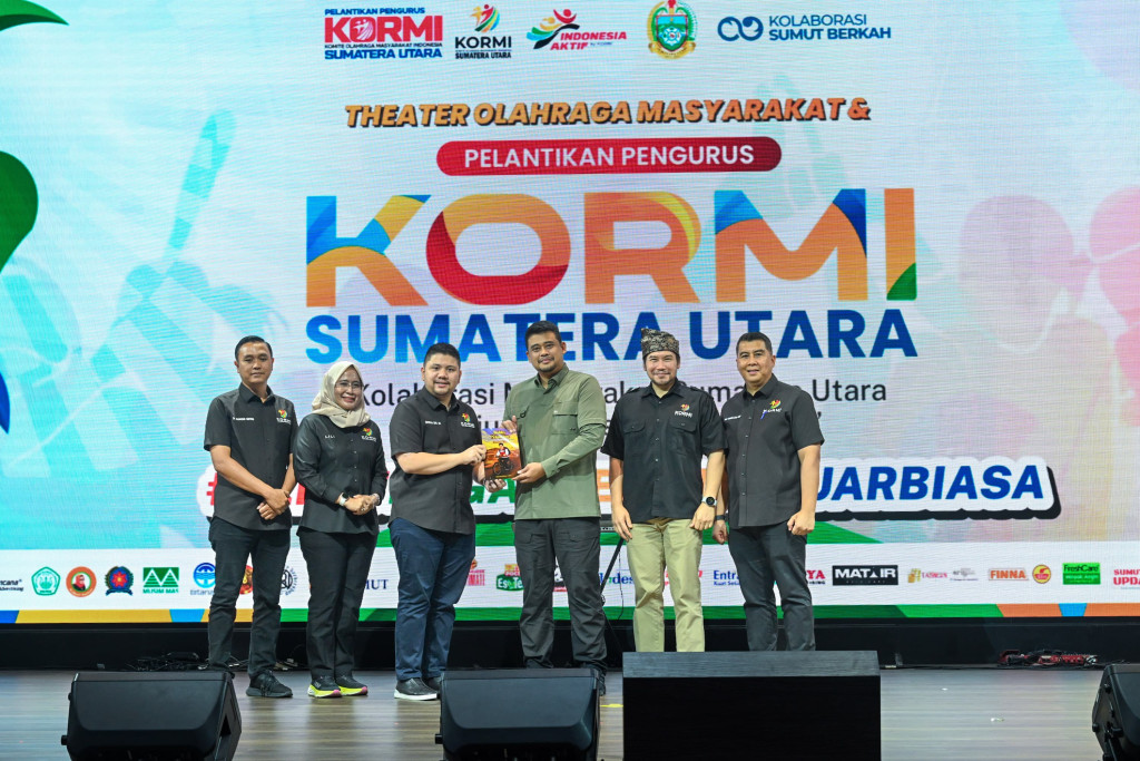 KORMI Sumut Dipimpin Daffasya Sinik - Liliana Puspa Sari Waket I, Ini Pesan Gubernur Bobby Nasution