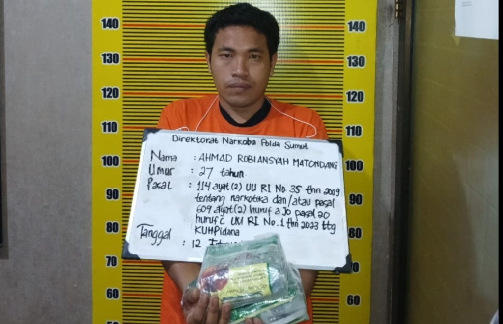 Oleh-oleh Khas Medan Gagal Dikirim ke Jambi, Ada Sabu 2 Kg