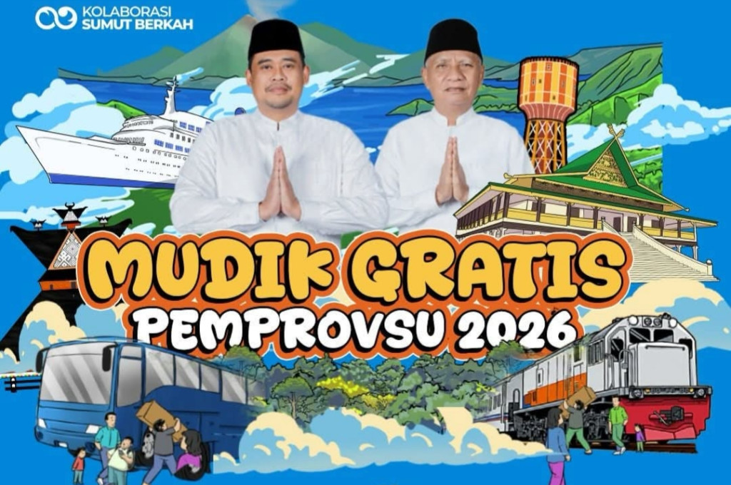 5.500 Kursi Mudik Gratis Disiapkan Pemprov Sumut, Ini Cara Pendaftarannya - Berangkat 16 Maret