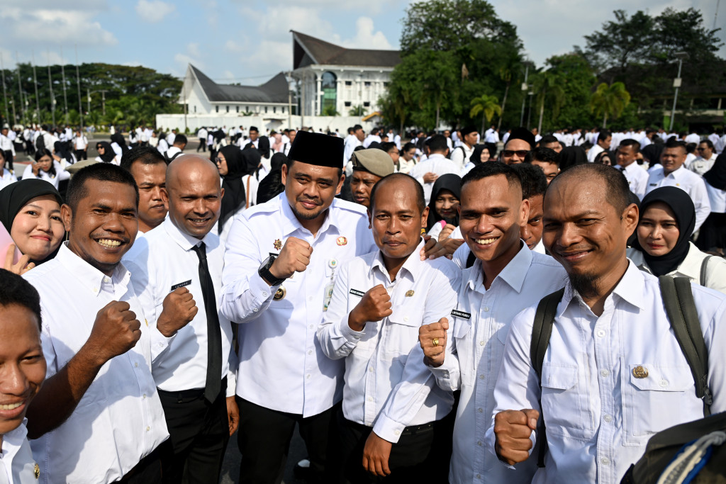 Cair Hari Ini, PPPK Paruh Waktu dan GTT Pemprov Sumut Terima THR