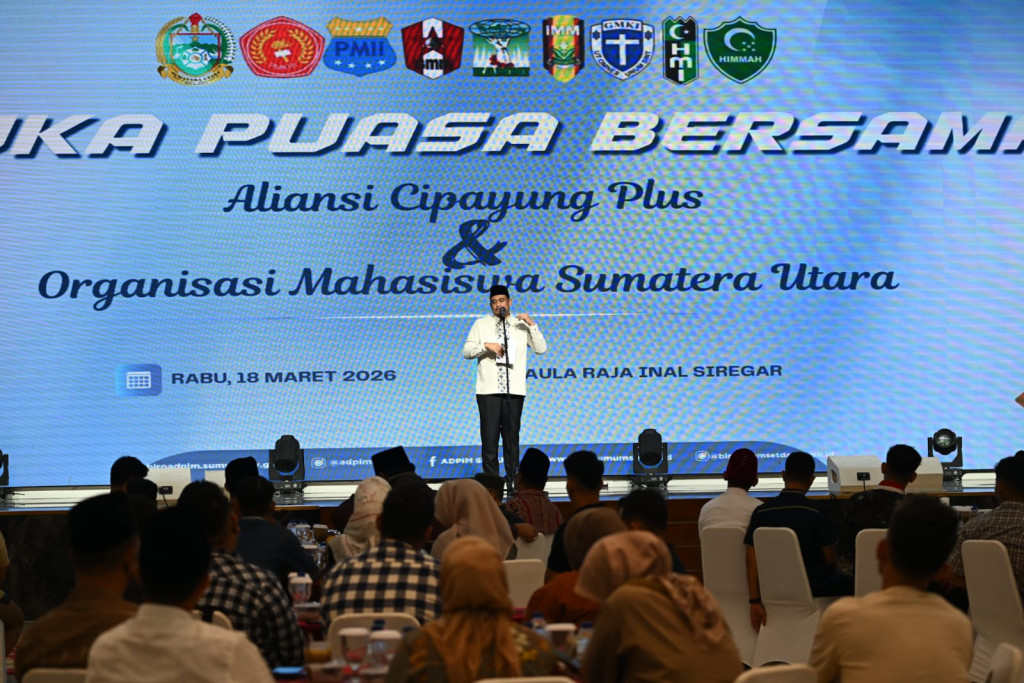 Buka Puasa Bersama Mahasiswa, Bobby Nasution Ajak Lawan Narkoba dan Kolaborasi dengan Pemerintah