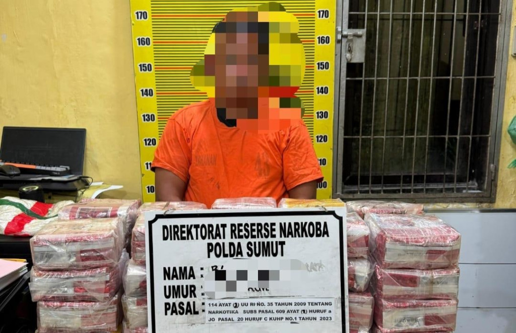 Dibawa dari Malaysia, 50 Kg Sabu dan 20 Ribu Butir Ekstasi Digagalkan Polda Sumut - Pengendali Kabur
