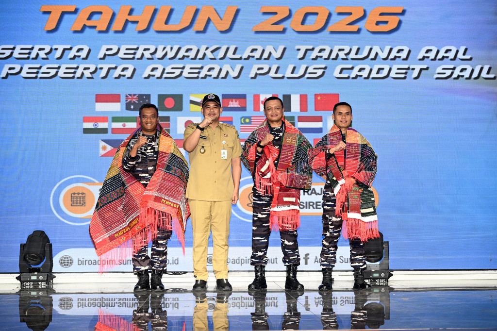 Rombongan Asean Plus Cadet Sail Singgah di Medan, Dorong Penguatan Diplomasi Maritim dan Persahabatan Global