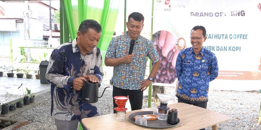 Kopi Tapsel Mendunia, 'Huta Kopi' Jadi Gerbang Ekspor Komoditas Berbasis Hutan
