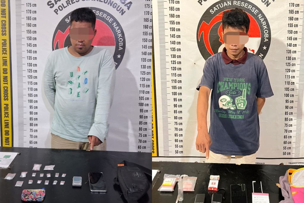 2 Tersangka Jaringan Narkoba Simalungun-Batubara Ditangkap, 142 Gram Sabu dan Airsoft Gun Disita