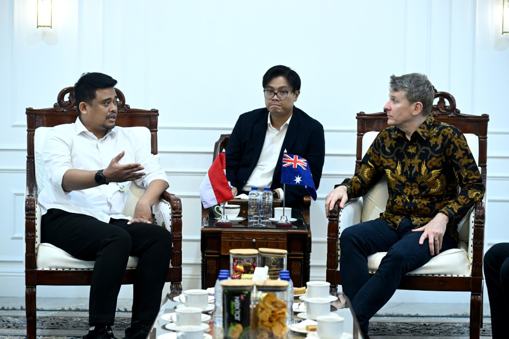 Bertemu Dubes Australia, Bobby Nasution Dorong Perluas Kerja Sama dengan Sumut