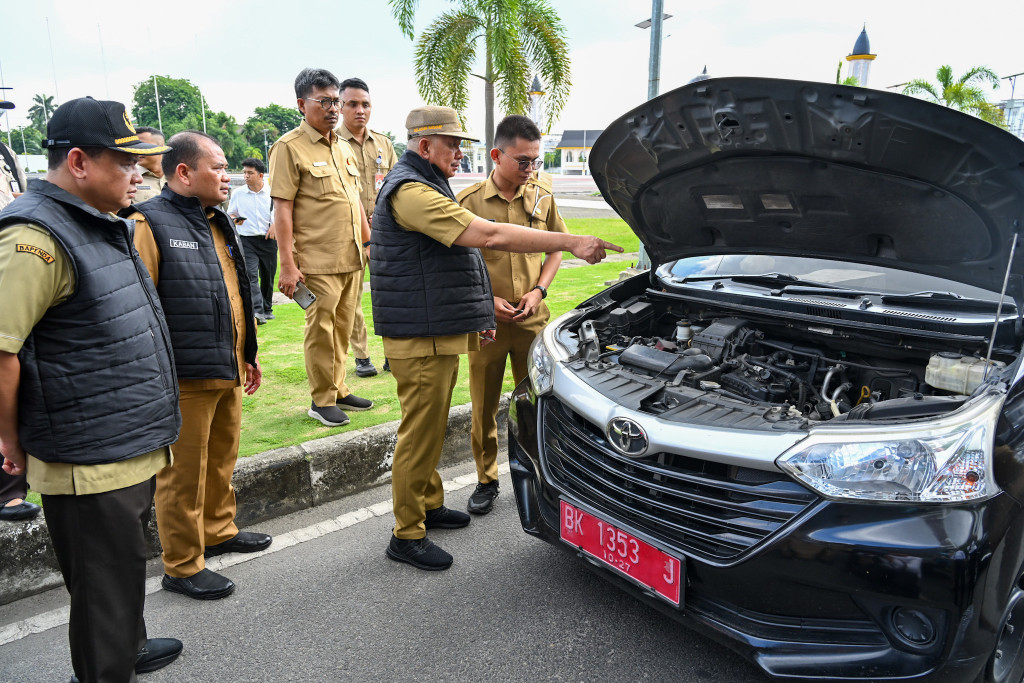 Pastikan Penggunaan Tepat, Bobby Nasution Instruksikan Periksa Kendaraan Dinas Operasional