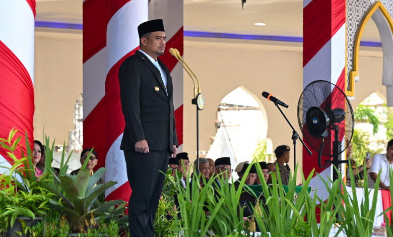 Pimpin Upacara Hari Lahir Pancasila, Bobby Nasution Tegaskan Pancasila Jawaban Tantangan Global