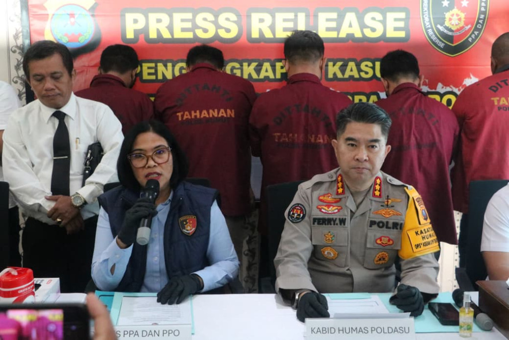 Penyelundupan 8 PMI ke Malaysia Digagalkan Polda Sumut, 5 Tersangka Ditahan