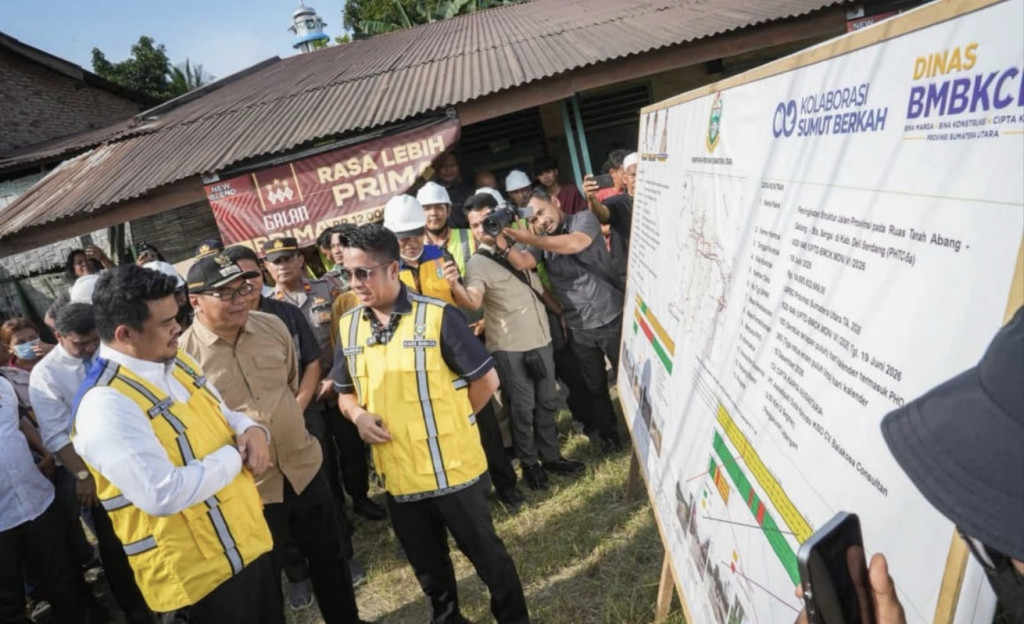 Usai Viral, Bobby Nasution Pastikan Perbaikan Jalan Rusak di Galang dan Galian C Ilegal Ditutup