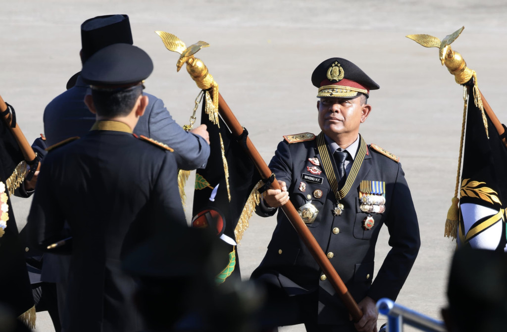 Disematkan Presiden Prabowo Subianto, Polda Sumut Terima Tanda Kehormatan Nugraha Sakanti