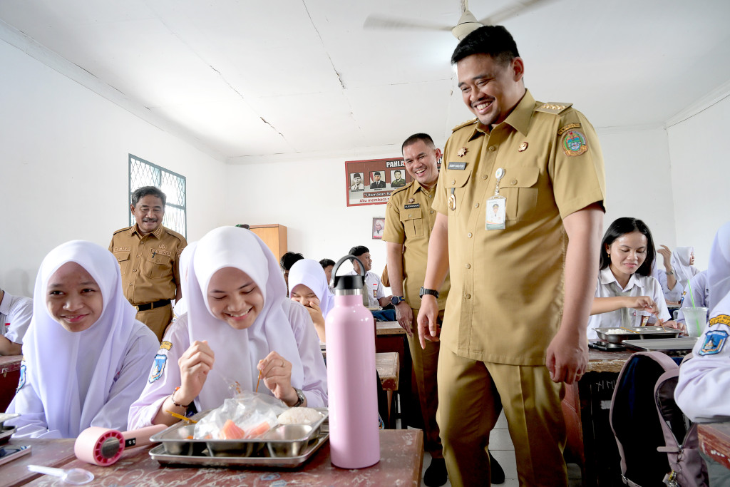 Buka MPLS 2026 se-Sumut, Bobby Nasution Tekankan Pentingnya Menghormati Guru dan Orang Tua