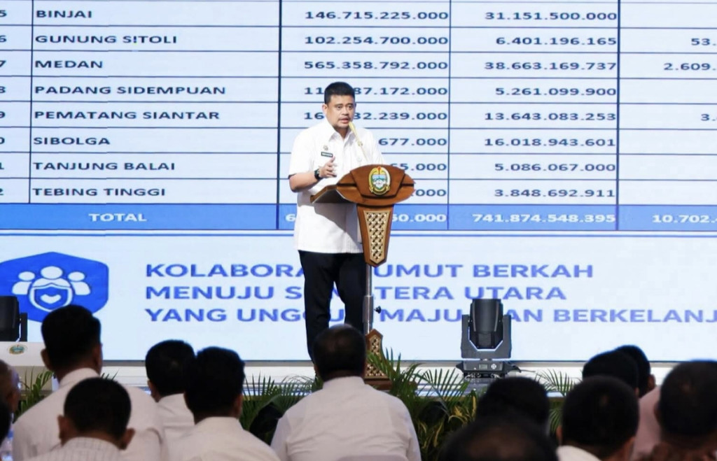 TKD 2026 Sumut Terima Rp6 Triliun, Pemprov Paling Banyak Rp1,1 Triliun