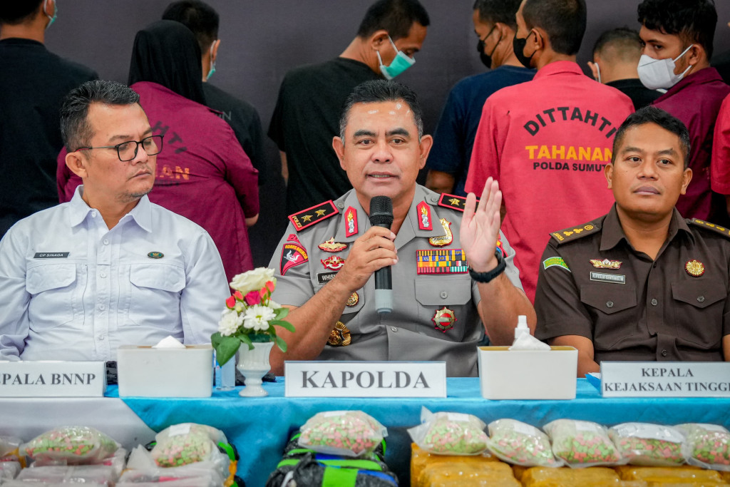 Kapolda Sumut Akui Ada Anggota Terlibat Narkoba: Saya Perintahkan Diproses