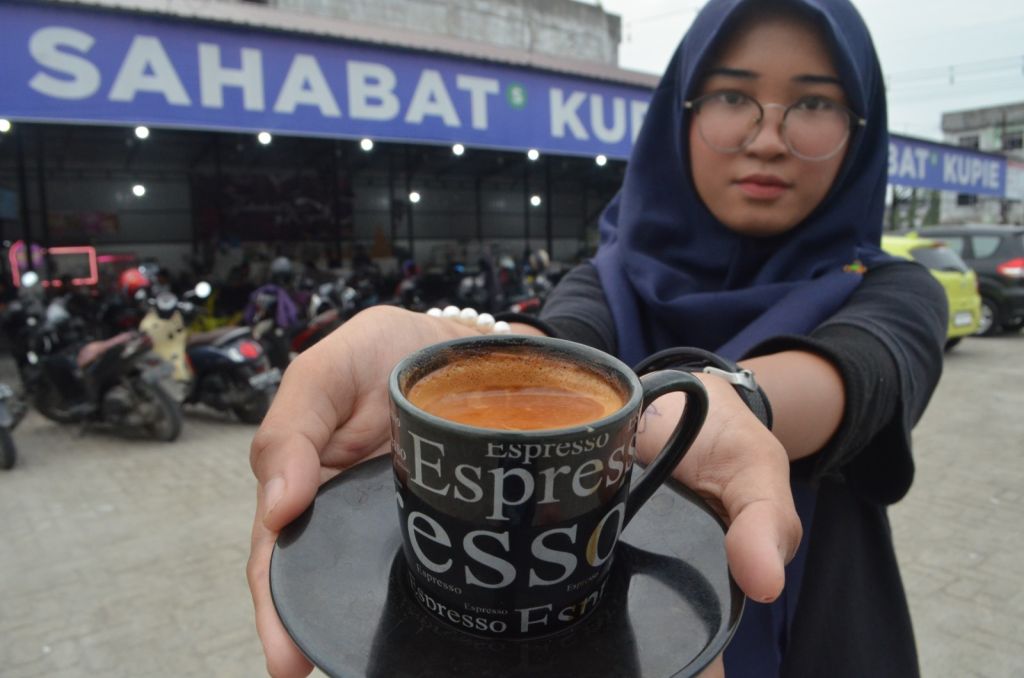 Kopi Khas Aceh Makin Digandrungi, Jadi Favorit di Caffe Sahabat Kupie Deli Serdang