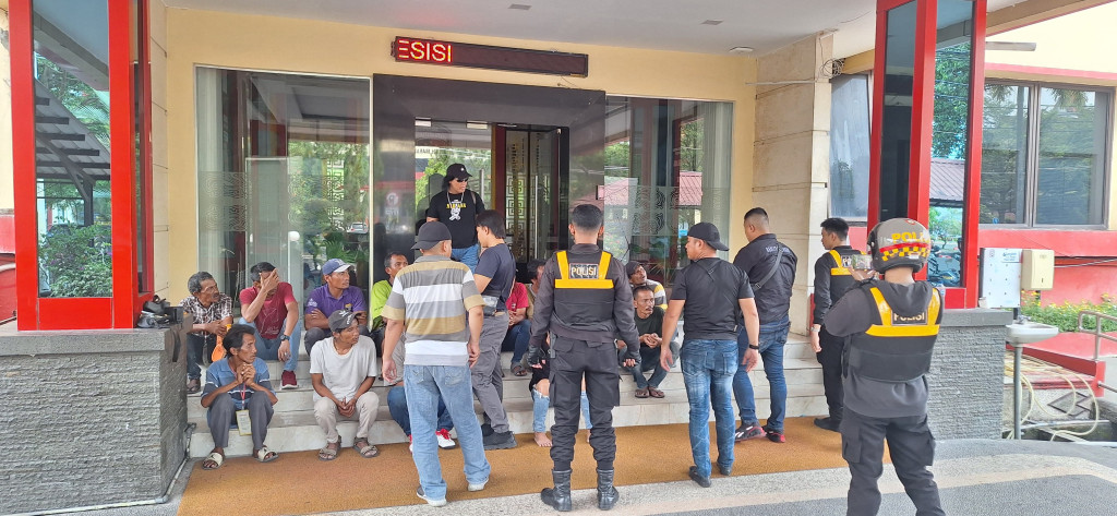Ops Pekat Toba 2025, Polda Sumut Amankan 14 Jukir Liar Lakukan Pungli