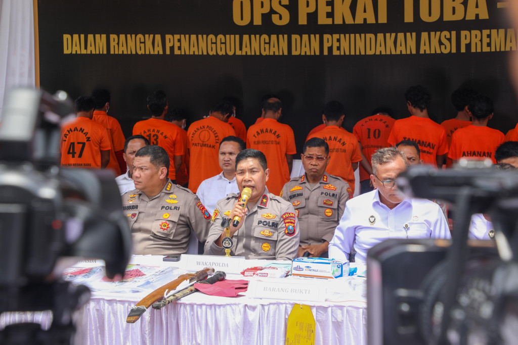 Polda Sumut Ungkap 1.130 Pelaku Premanisme, Tegaskan Tak Ada Ruang Bagi Premanisme