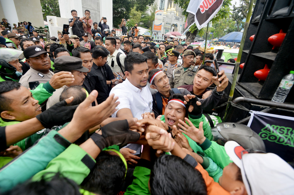 Pemprov Sumut Siapkan Regulasi Tegas untuk Lindungi Driver Ojek Online