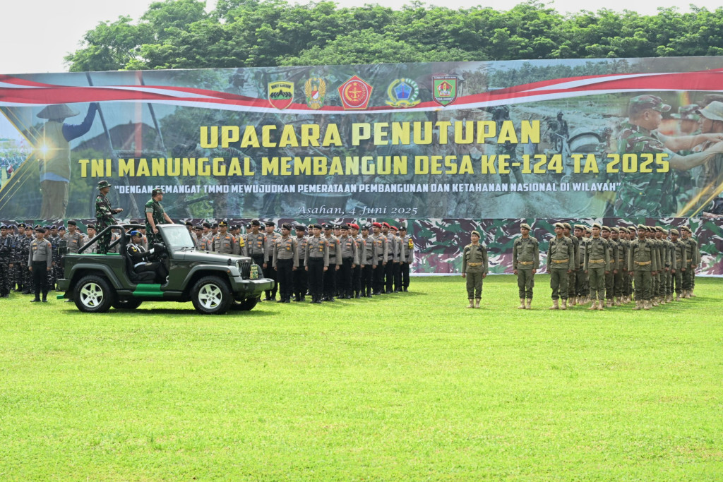 Penutupan TMMD ke-124, Pemprov Sumut Apresiasi Sinergi TNI bersama Pemerintah dan Masyarakat