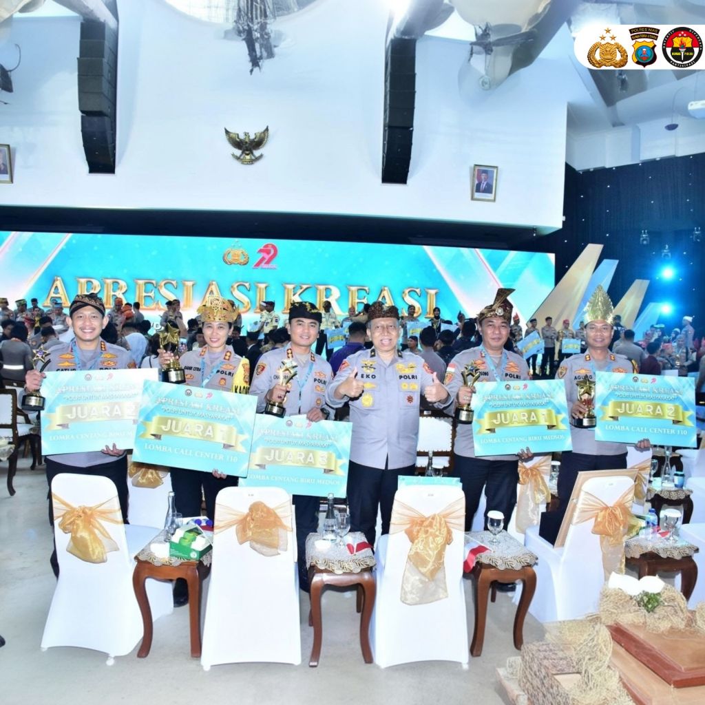 Polres Nias Juara 2 Pelayanan Polri 110, Bersaing dengan 34 Polres Wakili Polda se-Indonesia