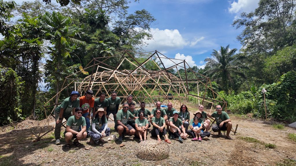 Ubah Paradigma Konstruksi Berkelanjutan, Orangutan Haven Gelar Lokakarya Bambu Bersertifikat Internasional